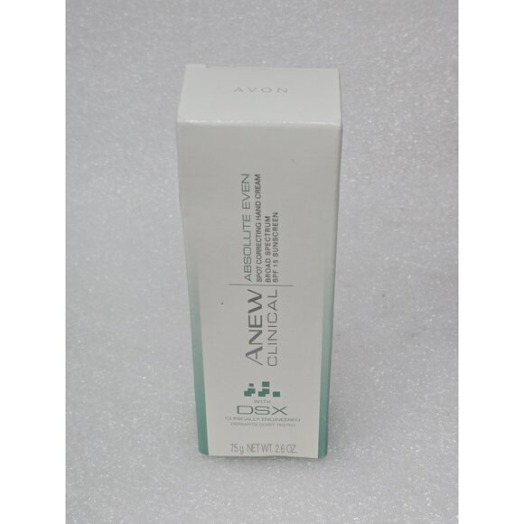 Avon Anew Clinical Absolute Even Multi-Tone Skin Correcting Hand Cream SPF 15 - Picture 1 of 2